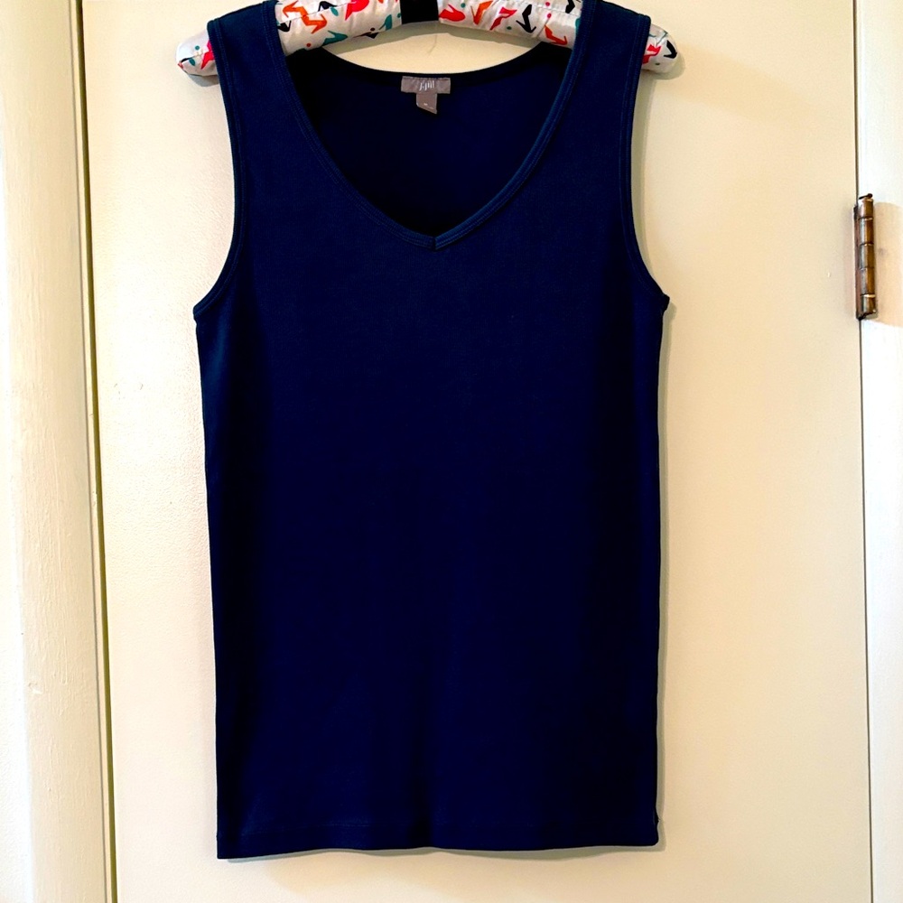 J.Jill Classic Blue Women's Tank Top